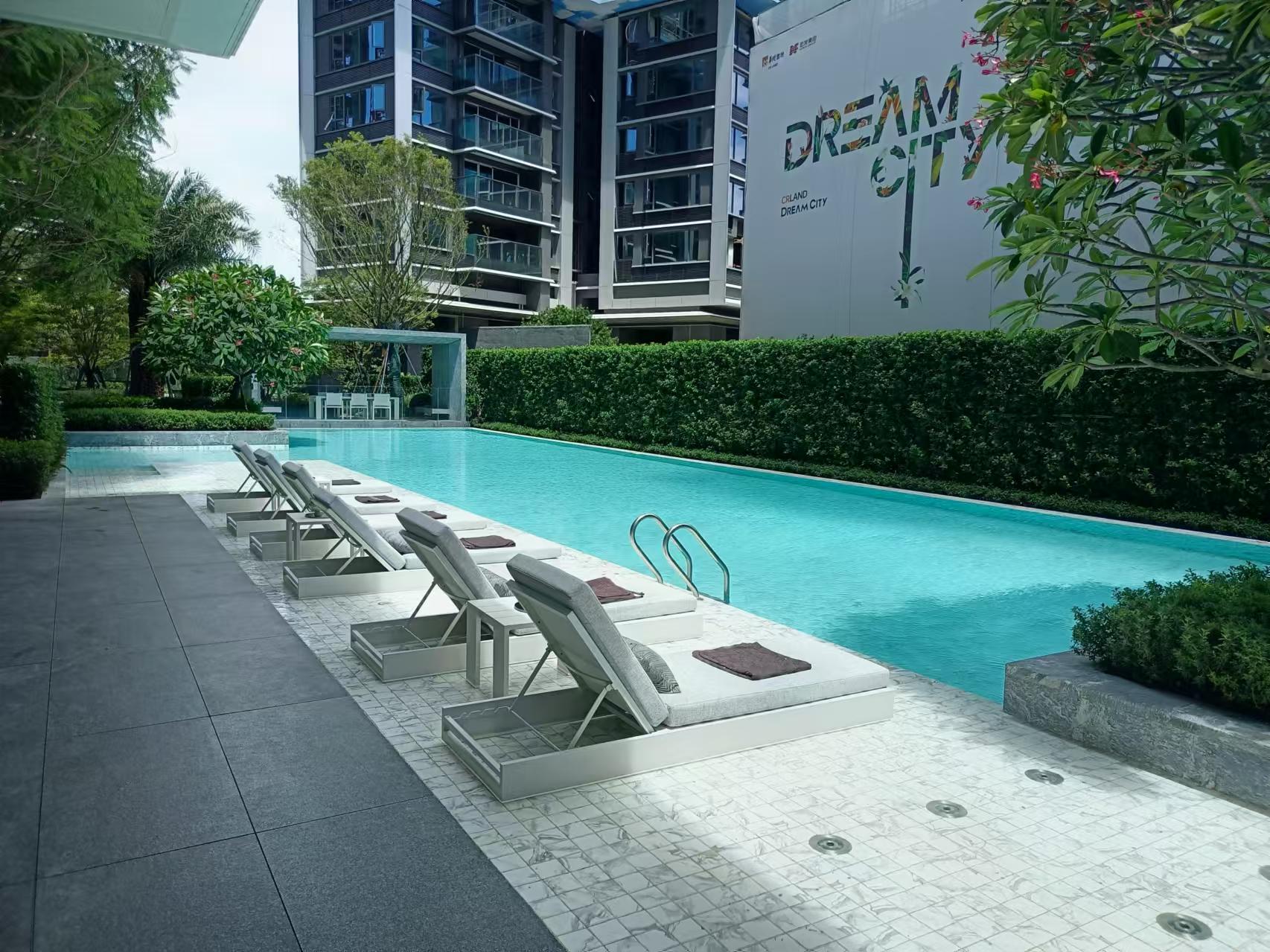 深圳市光明润雅园项目室外泳池