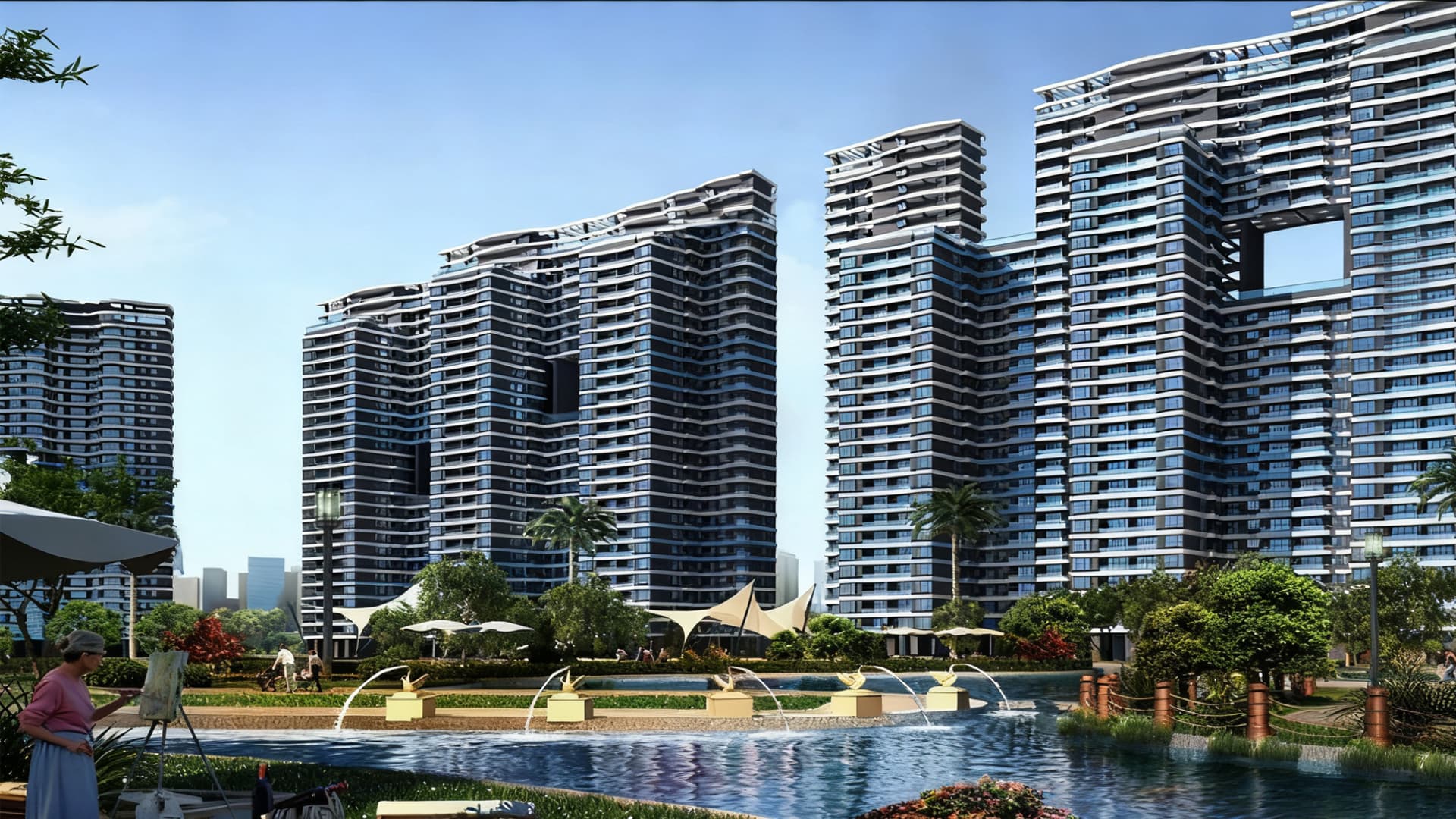 海绵城市·水景 喷泉